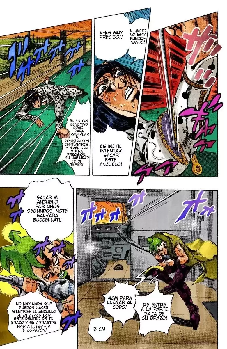 JoJo's Bizarre Adventure Parte 5: Vento Aureo Capitulo 57: The Grateful Dead, Parte 9 página 7