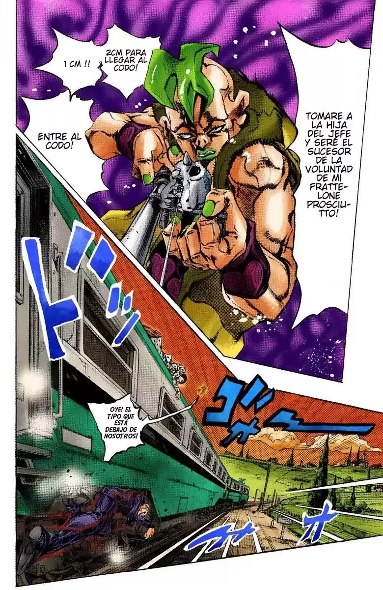 JoJo's Bizarre Adventure Parte 5: Vento Aureo Capitulo 57: The Grateful Dead, Parte 9 página 8