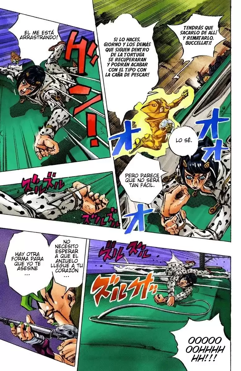 JoJo's Bizarre Adventure Parte 5: Vento Aureo Capitulo 57: The Grateful Dead, Parte 9 página 9