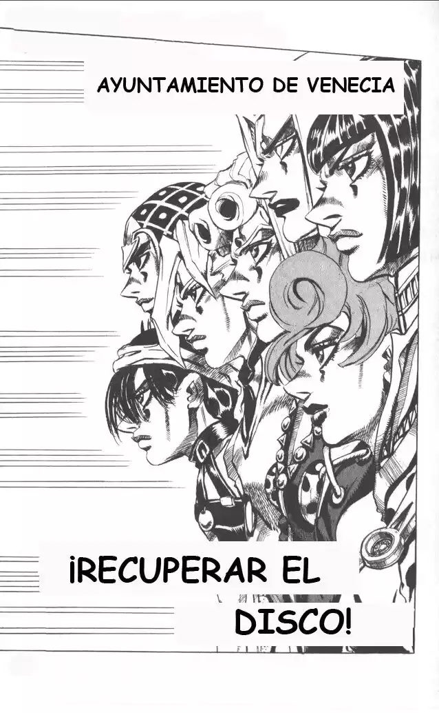 JoJo's Bizarre Adventure Parte 5: Vento Aureo Capitulo 69: Estación de Venecia Santa Lucia - ¡Obtengan el "Disco-OA"! página 2