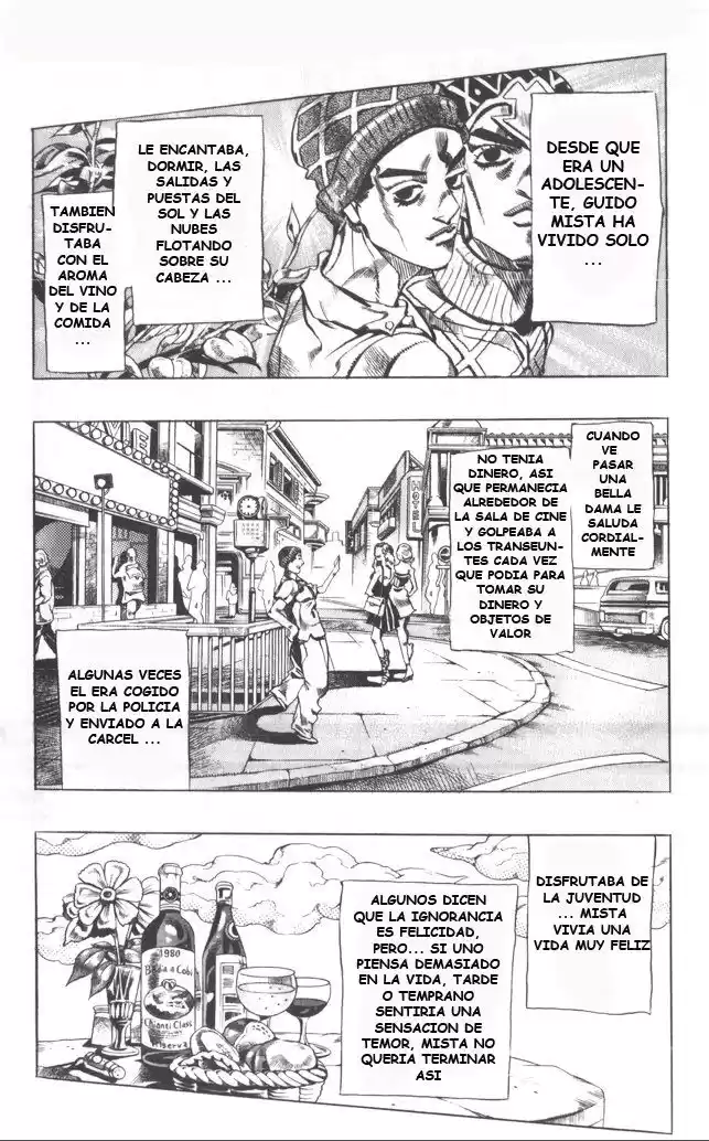 JoJo's Bizarre Adventure Parte 5: Vento Aureo Capitulo 69: Estación de Venecia Santa Lucia - ¡Obtengan el "Disco-OA"! página 3