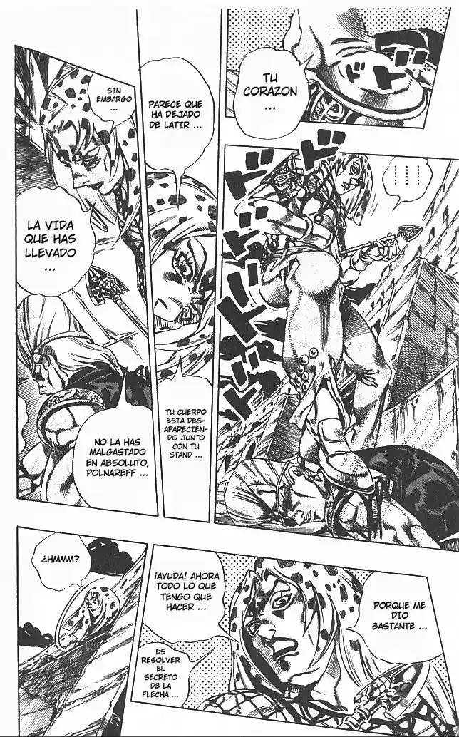 JoJo's Bizarre Adventure Parte 5: Vento Aureo Capitulo 132: Lo que Hay Más Allá de la Flecha página 11