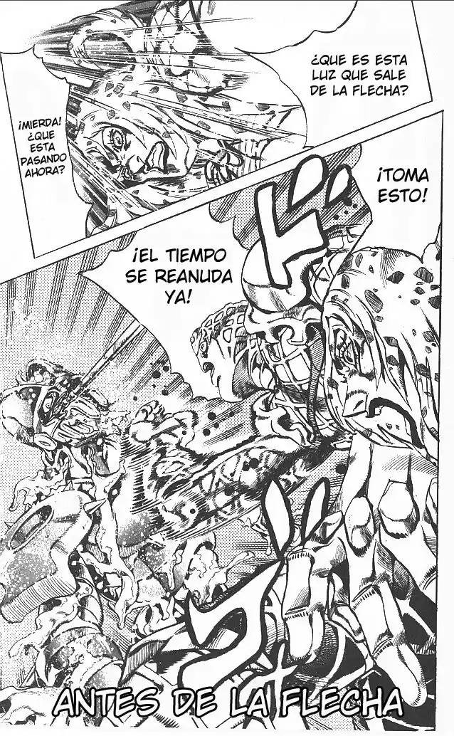 JoJo's Bizarre Adventure Parte 5: Vento Aureo Capitulo 132: Lo que Hay Más Allá de la Flecha página 2