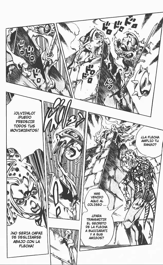 JoJo's Bizarre Adventure Parte 5: Vento Aureo Capitulo 132: Lo que Hay Más Allá de la Flecha página 7