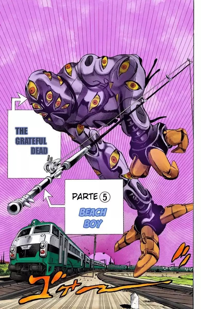 JoJo's Bizarre Adventure Parte 5: Vento Aureo Capitulo 53: The Grateful Dead, Parte 5 página 2