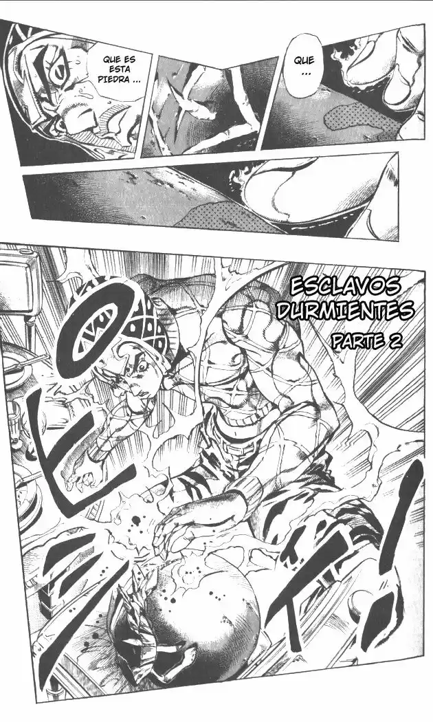 JoJo's Bizarre Adventure Parte 5: Vento Aureo Capitulo 152: Esclavos Durmientes, Parte 2 página 2