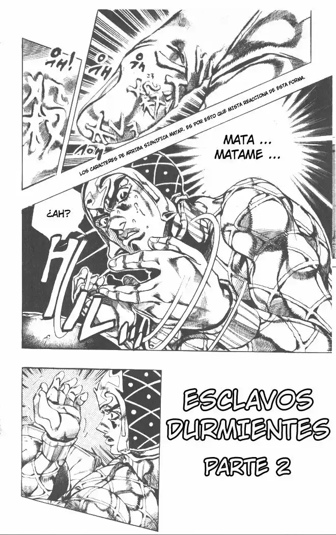 JoJo's Bizarre Adventure Parte 5: Vento Aureo Capitulo 152: Esclavos Durmientes, Parte 2 página 3