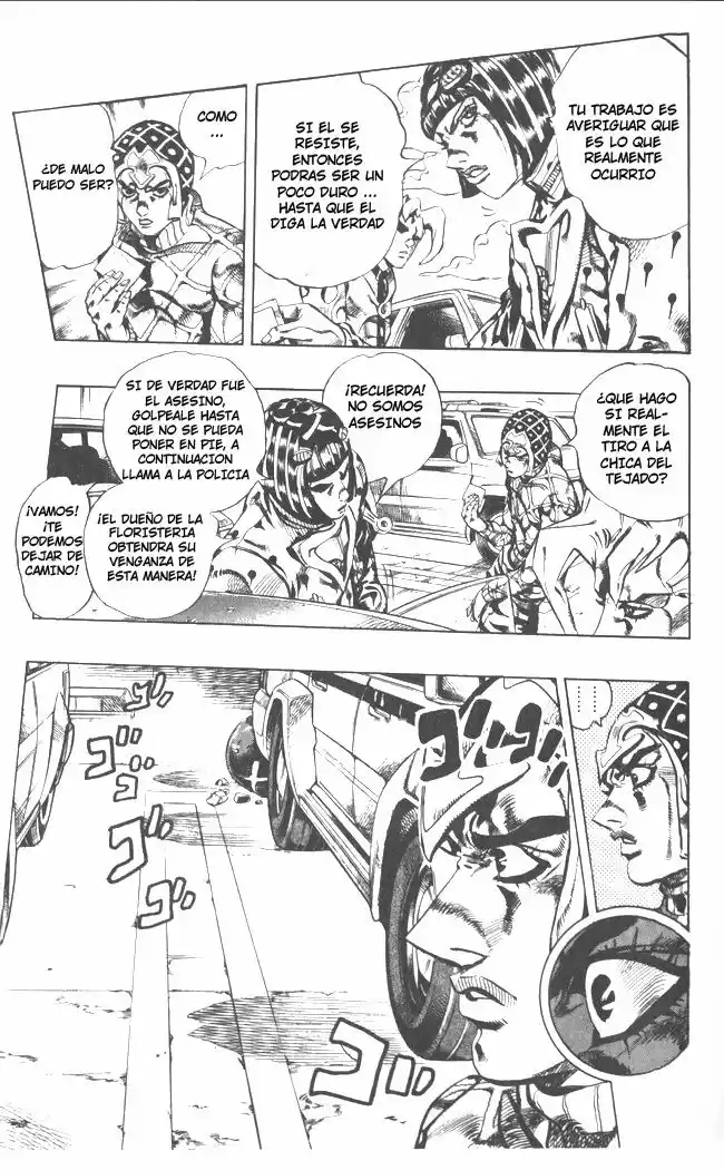 JoJo's Bizarre Adventure Parte 5: Vento Aureo Capitulo 152: Esclavos Durmientes, Parte 2 página 6