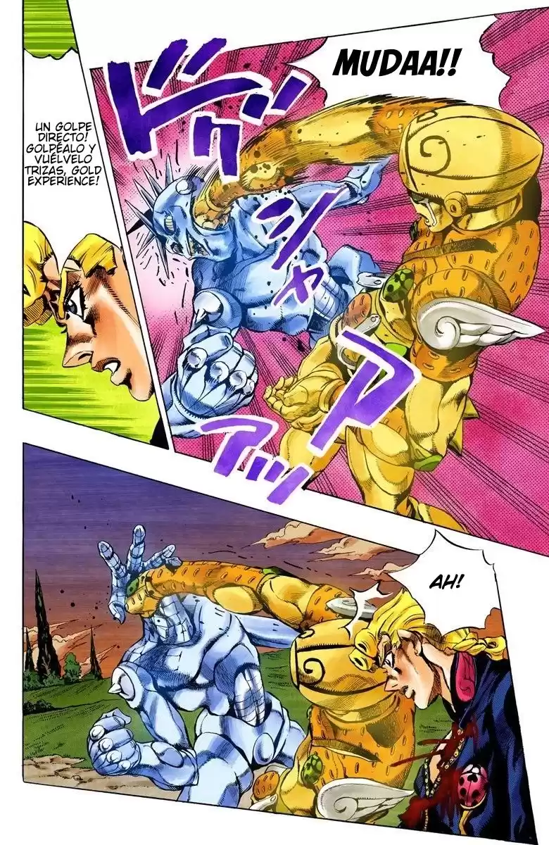 JoJo's Bizarre Adventure Parte 5: Vento Aureo Capitulo 67: Baby Face, Parte 7 página 14