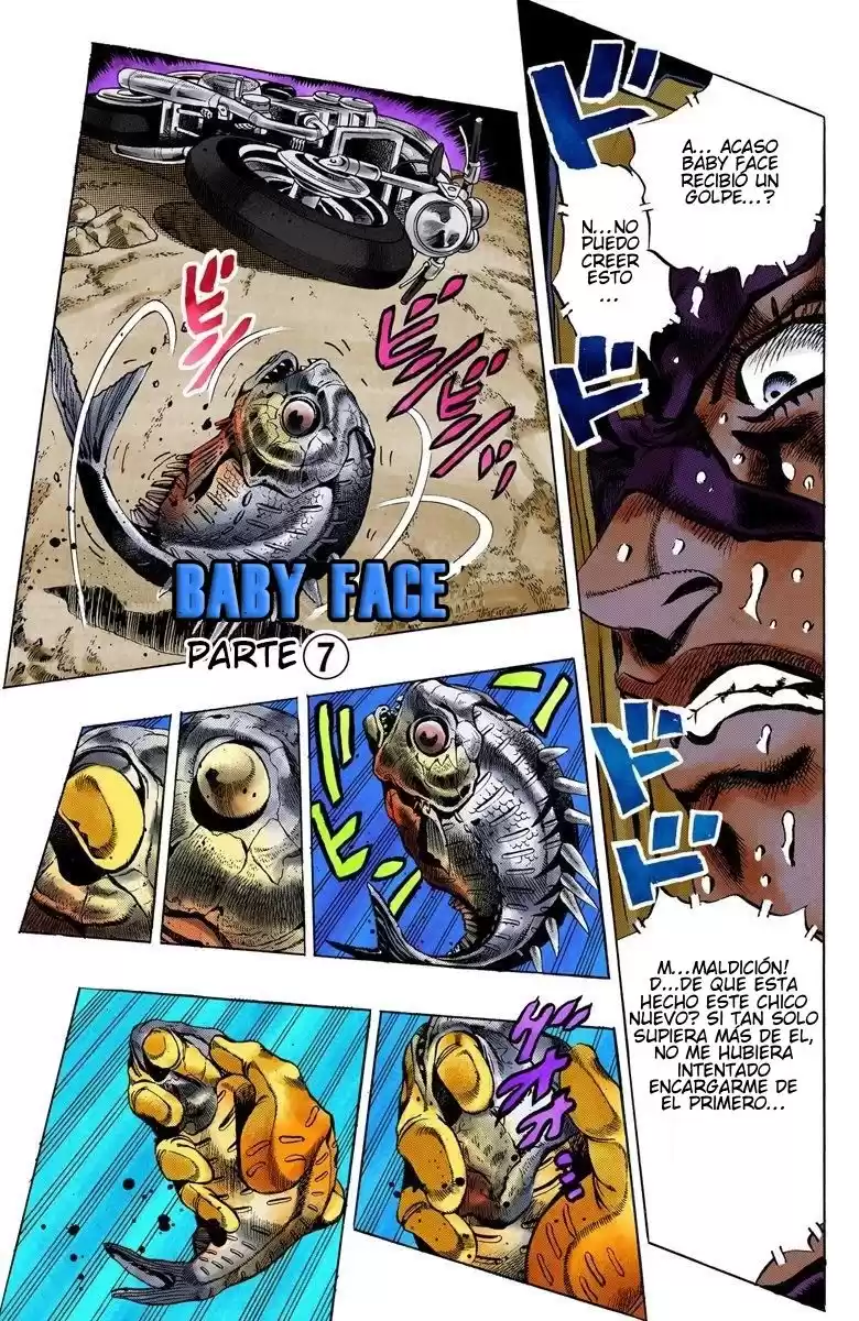 JoJo's Bizarre Adventure Parte 5: Vento Aureo Capitulo 67: Baby Face, Parte 7 página 2