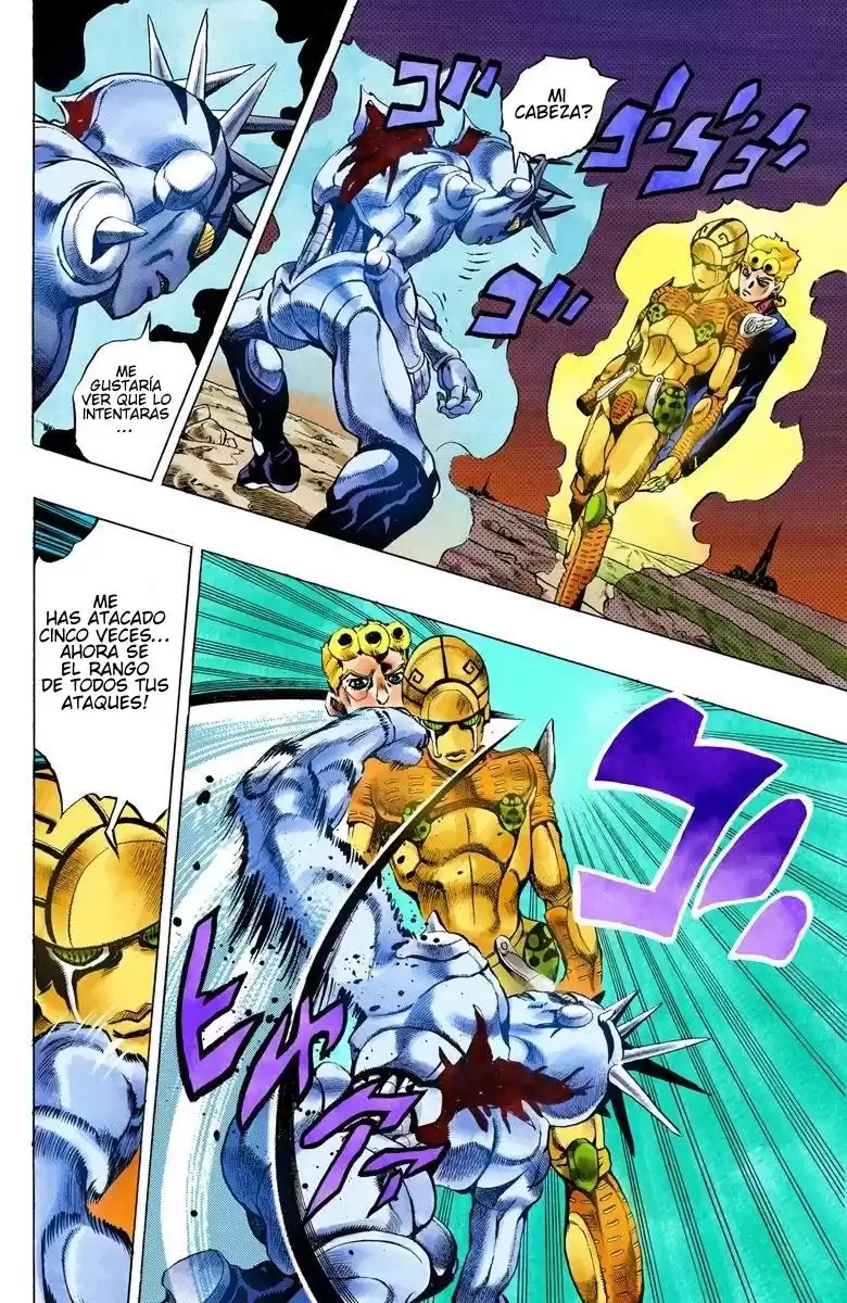 JoJo's Bizarre Adventure Parte 5: Vento Aureo Capitulo 67: Baby Face, Parte 7 página 8