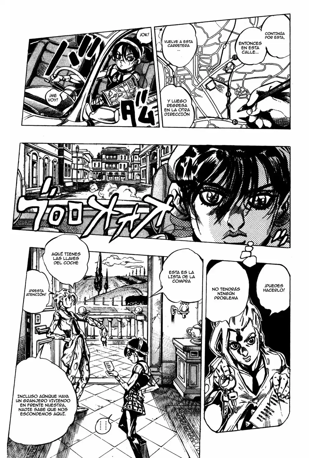 JoJo's Bizarre Adventure Parte 5: Vento Aureo Capitulo 31: El Aerosmith de Narancia, Parte 1 página 5