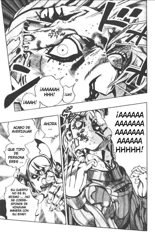 JoJo's Bizarre Adventure Parte 5: Vento Aureo Capitulo 108: King Crimson vs. Metallica, Parte 4 página 12