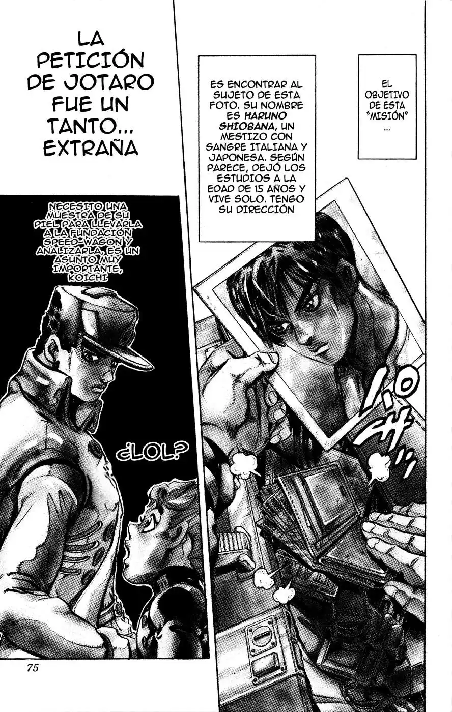 JoJo's Bizarre Adventure Parte 5: Vento Aureo Capitulo 1: Gold Experience, Parte 1 página 7