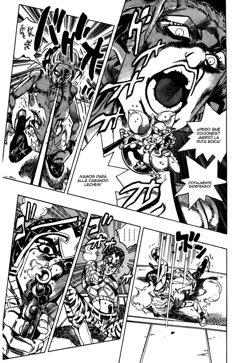 JoJo's Bizarre Adventure Parte 5: Vento Aureo Capitulo 28: Aparece Sex Pistols, Parte 6 página 11