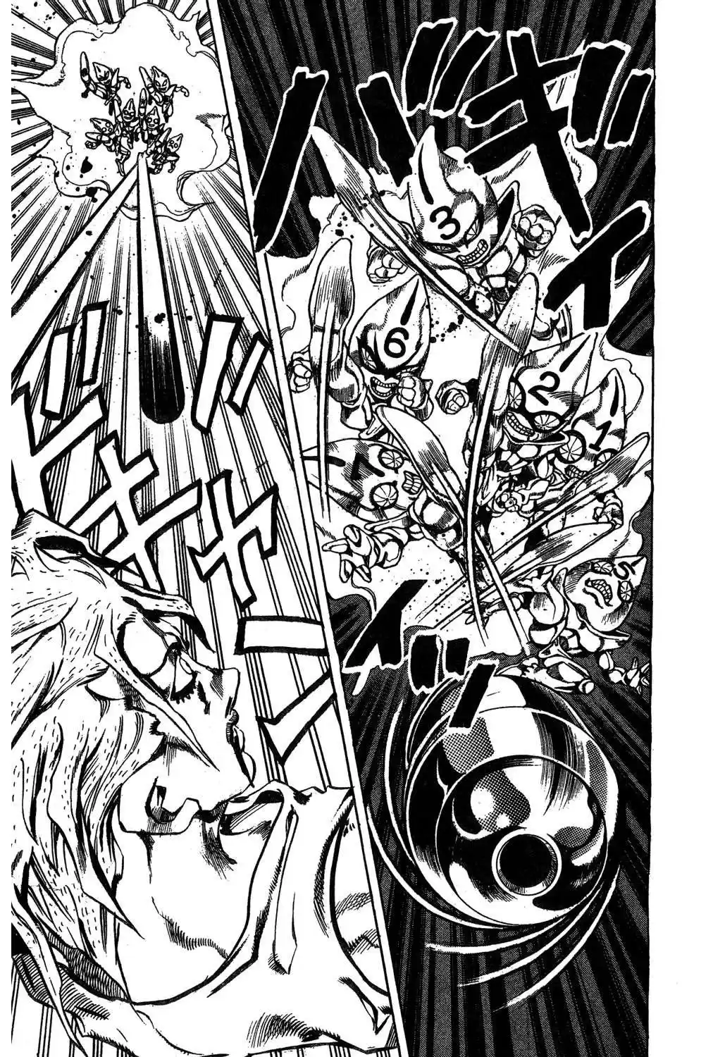 JoJo's Bizarre Adventure Parte 5: Vento Aureo Capitulo 28: Aparece Sex Pistols, Parte 6 página 17