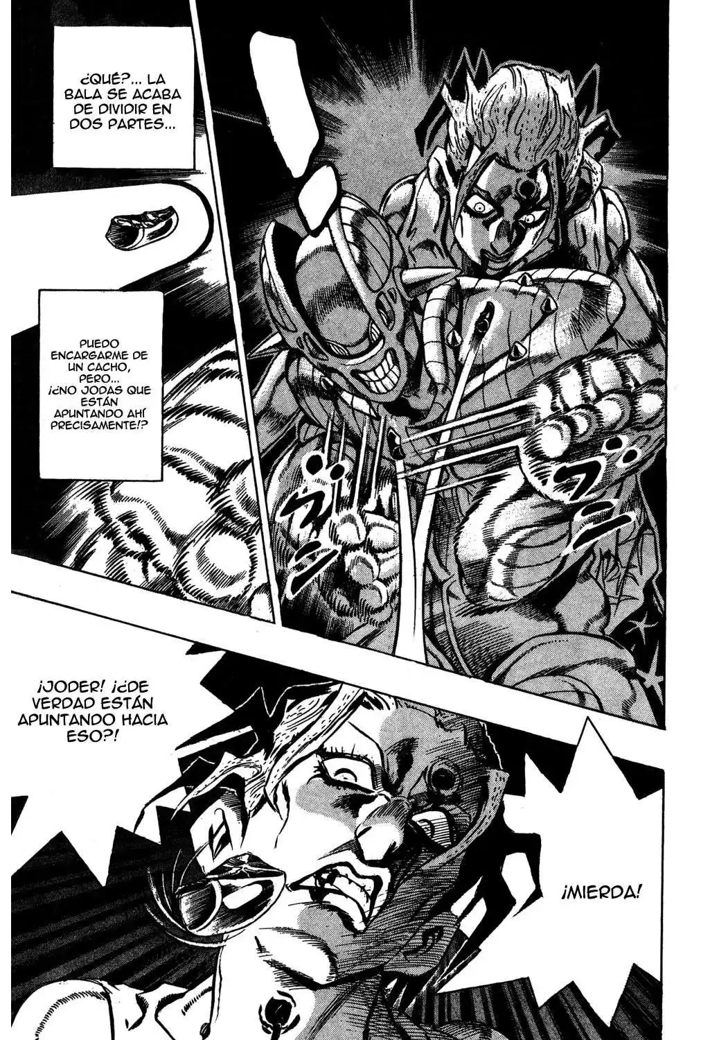 JoJo's Bizarre Adventure Parte 5: Vento Aureo Capitulo 28: Aparece Sex Pistols, Parte 6 página 19