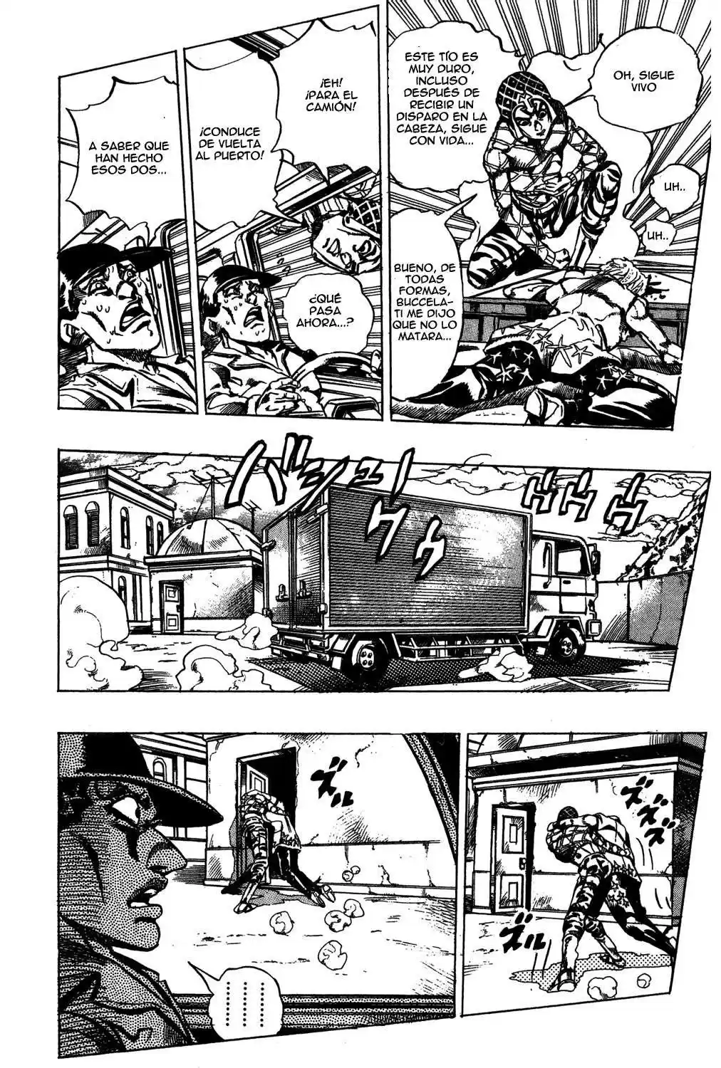 JoJo's Bizarre Adventure Parte 5: Vento Aureo Capitulo 28: Aparece Sex Pistols, Parte 6 página 22