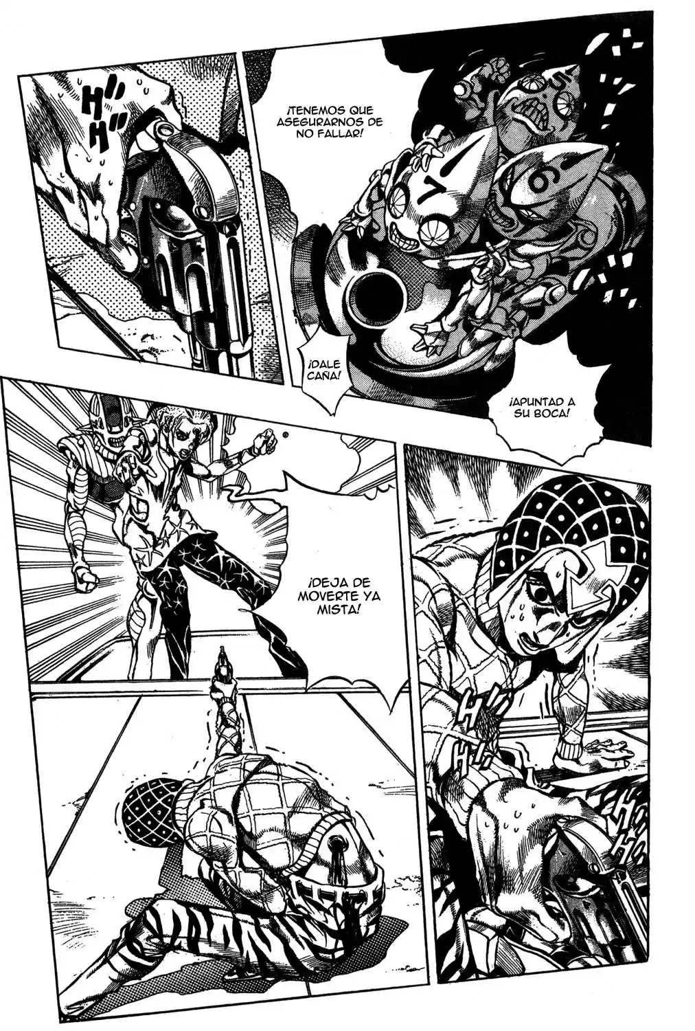 JoJo's Bizarre Adventure Parte 5: Vento Aureo Capitulo 28: Aparece Sex Pistols, Parte 6 página 5