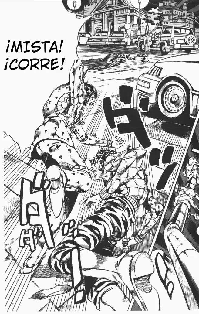 JoJo's Bizarre Adventure Parte 5: Vento Aureo Capitulo 117: "Green Day" y "Oasis", Parte 3 página 6