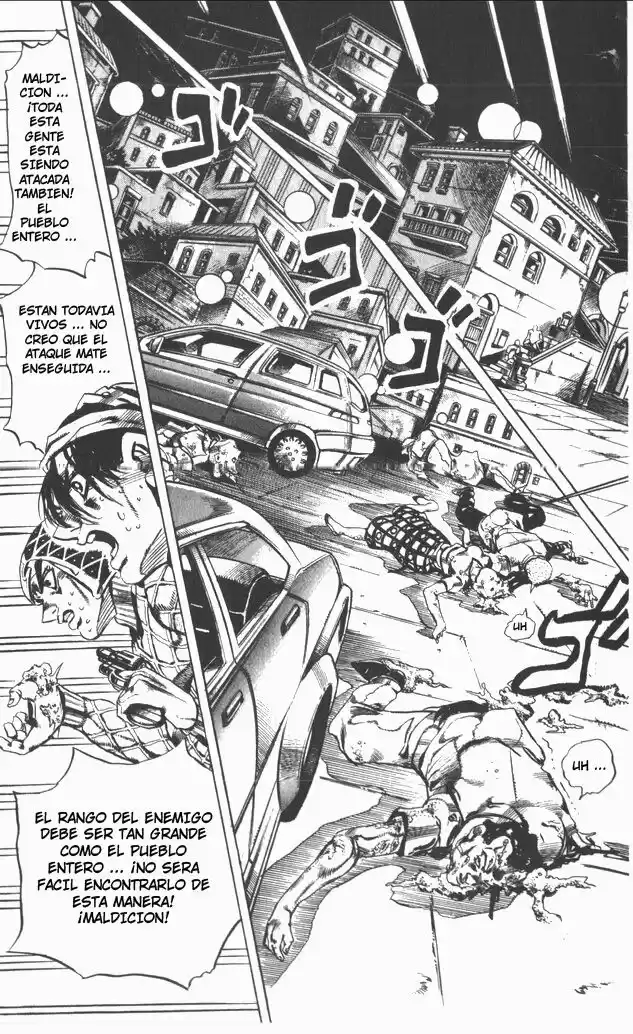 JoJo's Bizarre Adventure Parte 5: Vento Aureo Capitulo 114: Destino: ¡Roma! El Coliseo página 10