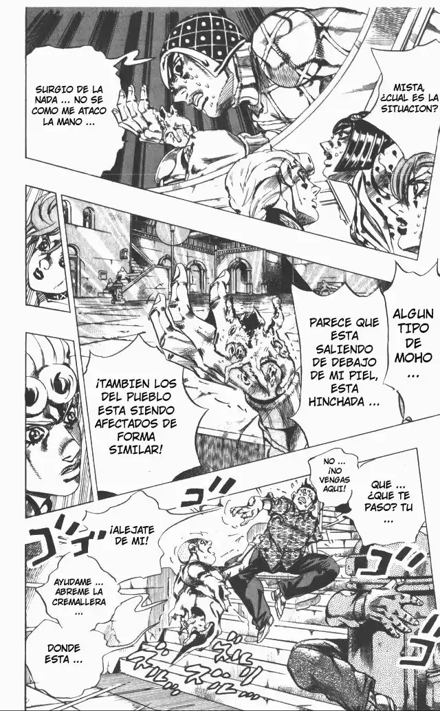 JoJo's Bizarre Adventure Parte 5: Vento Aureo Capitulo 114: Destino: ¡Roma! El Coliseo página 11