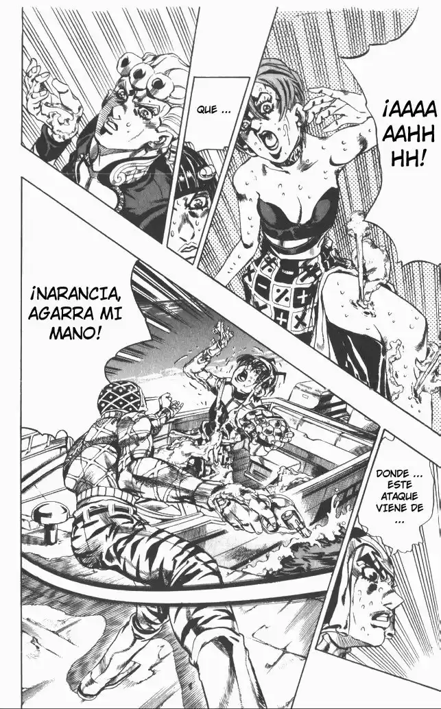 JoJo's Bizarre Adventure Parte 5: Vento Aureo Capitulo 114: Destino: ¡Roma! El Coliseo página 17