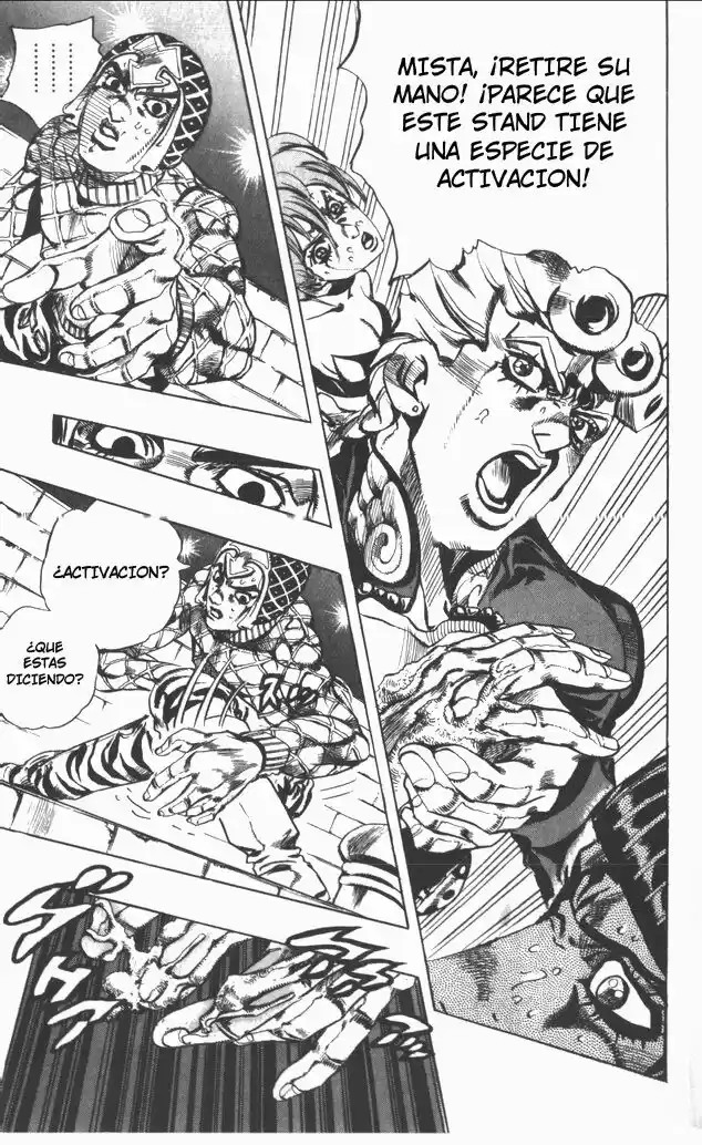 JoJo's Bizarre Adventure Parte 5: Vento Aureo Capitulo 114: Destino: ¡Roma! El Coliseo página 18