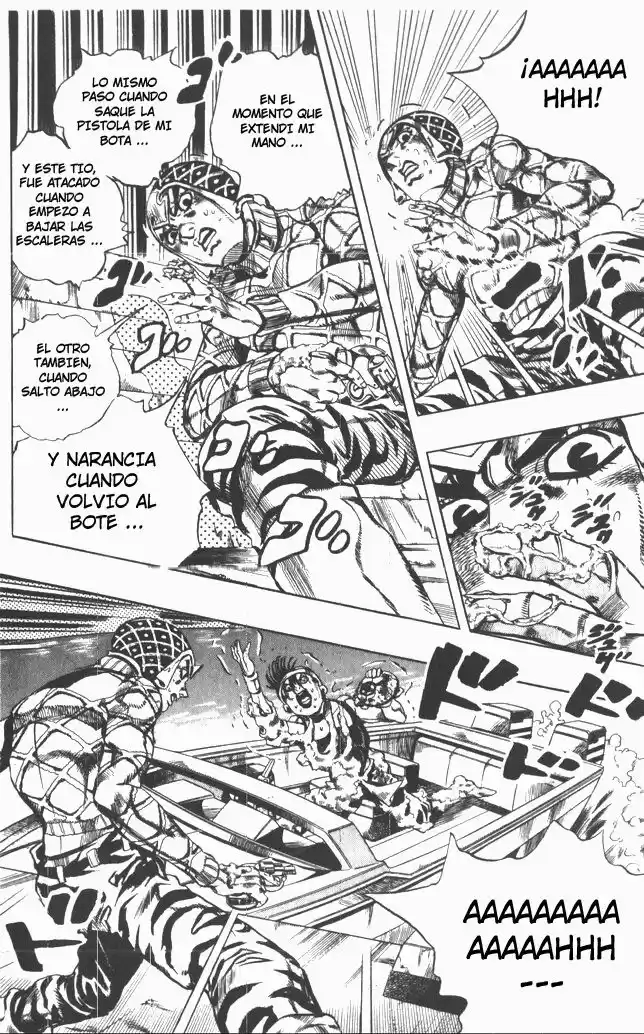 JoJo's Bizarre Adventure Parte 5: Vento Aureo Capitulo 114: Destino: ¡Roma! El Coliseo página 19