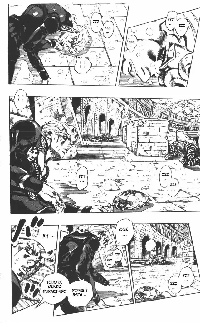 JoJo's Bizarre Adventure Parte 5: Vento Aureo Capitulo 133: El Réquiem Suena en Silencio, Parte 1 página 7