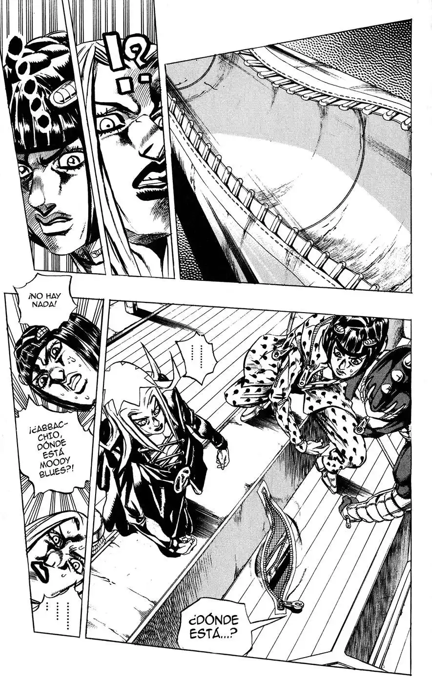 JoJo's Bizarre Adventure Parte 5: Vento Aureo Capitulo 21: Moody Blues Contraataca, Parte 1 página 13