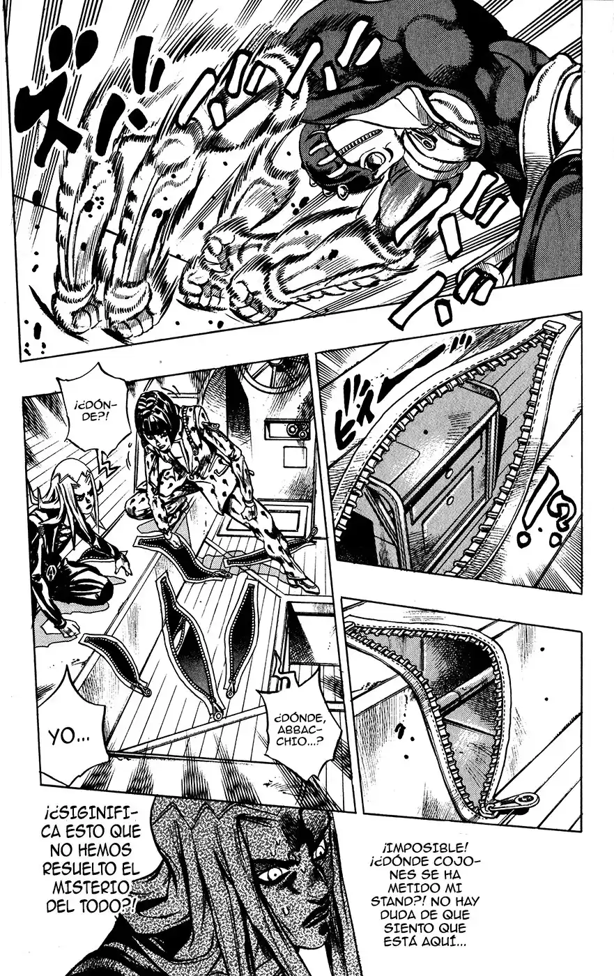 JoJo's Bizarre Adventure Parte 5: Vento Aureo Capitulo 21: Moody Blues Contraataca, Parte 1 página 15