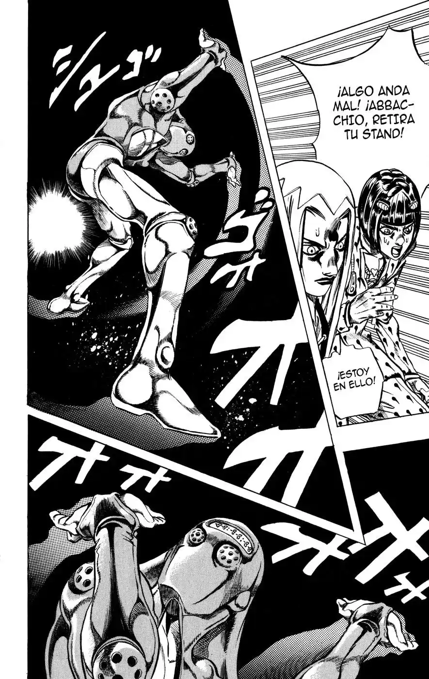 JoJo's Bizarre Adventure Parte 5: Vento Aureo Capitulo 21: Moody Blues Contraataca, Parte 1 página 16