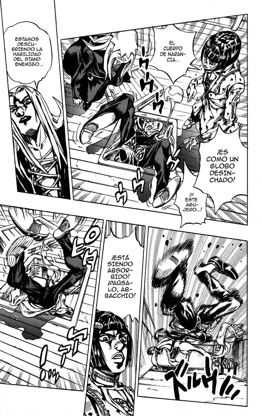 JoJo's Bizarre Adventure Parte 5: Vento Aureo Capitulo 21: Moody Blues Contraataca, Parte 1 página 4