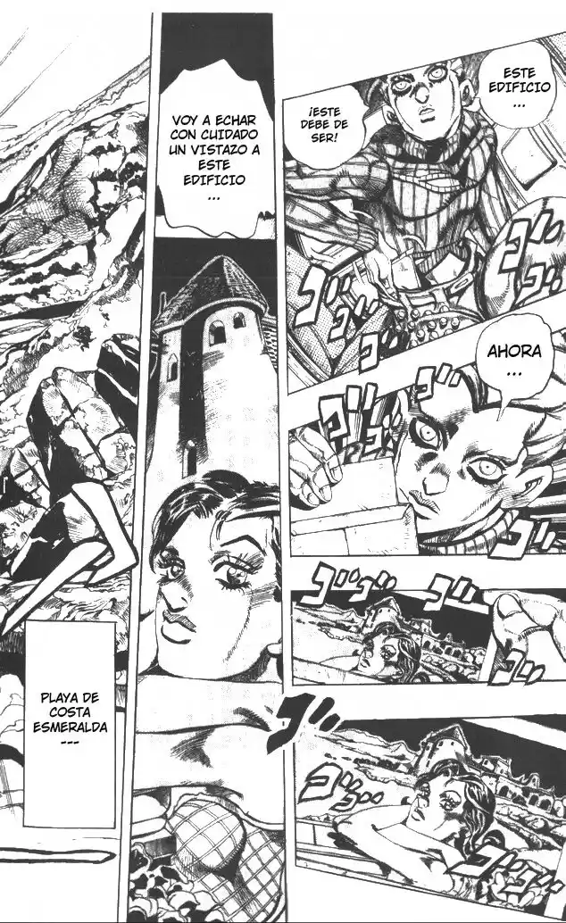 JoJo's Bizarre Adventure Parte 5: Vento Aureo Capitulo 103: Mi Nombre es Doppio, Parte 1 página 3