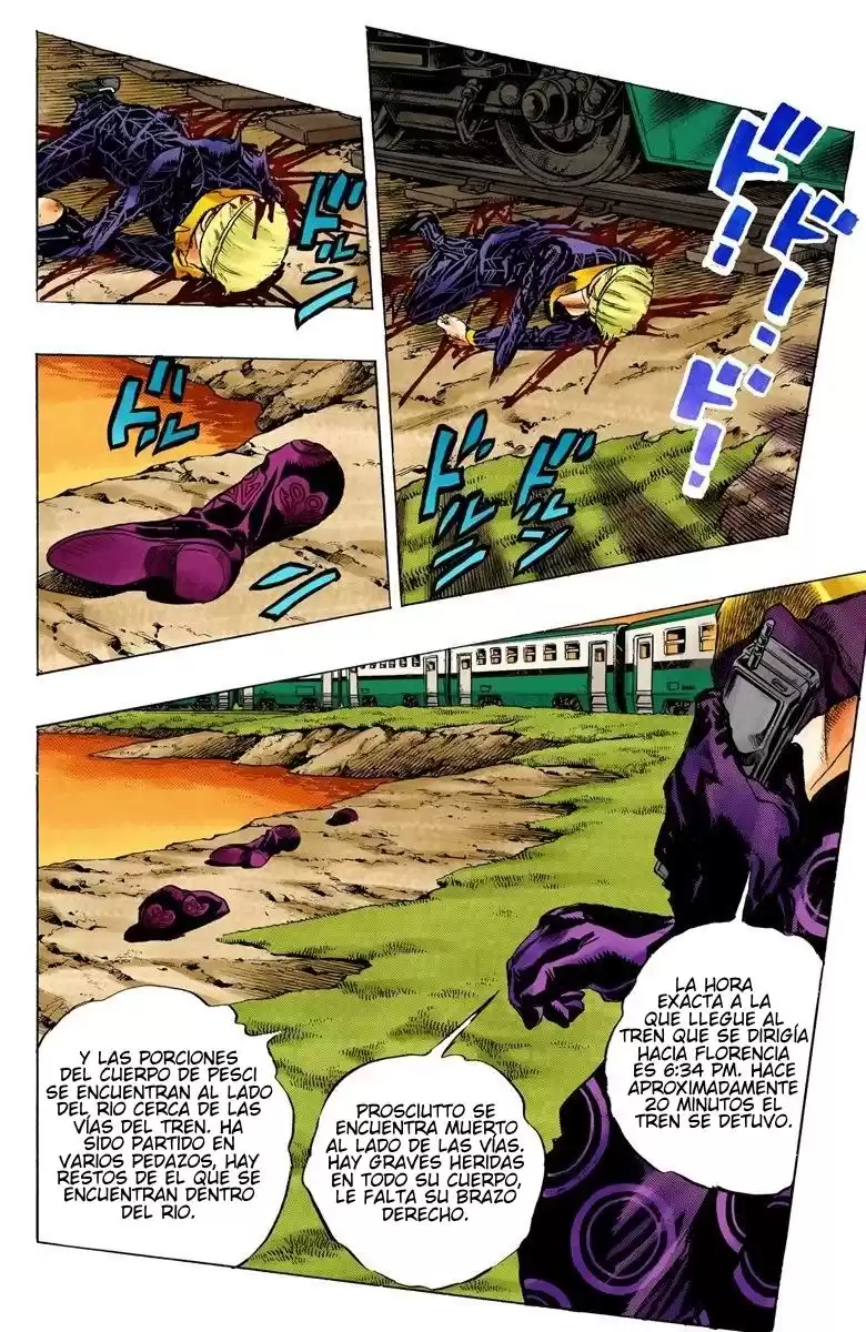 JoJo's Bizarre Adventure Parte 5: Vento Aureo Capitulo 61: Baby Face, Parte 1 página 4