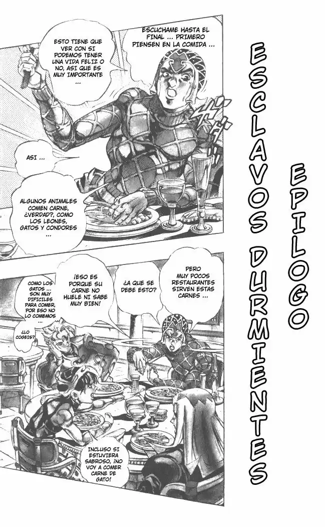 JoJo's Bizarre Adventure Parte 5: Vento Aureo Capitulo 151: Epílogo: "Esclavos Durmientes" página 2