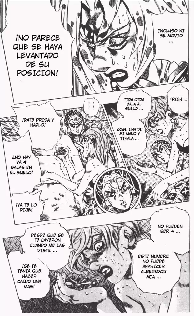 JoJo's Bizarre Adventure Parte 5: Vento Aureo Capitulo 137: El Réquiem Suena en Silencio, Parte 5 página 12