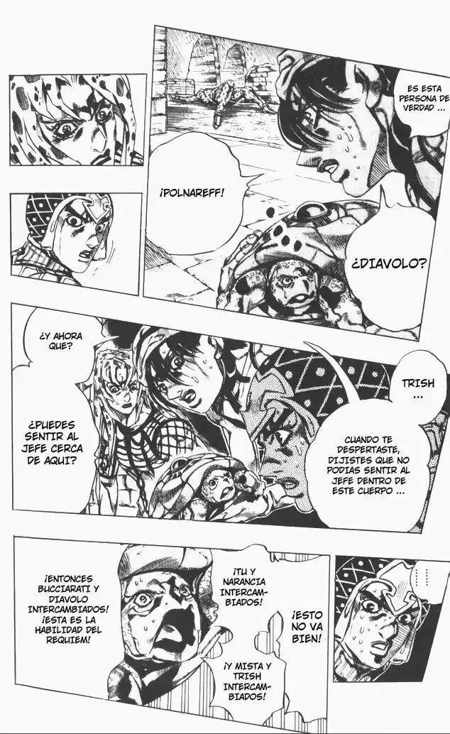 JoJo's Bizarre Adventure Parte 5: Vento Aureo Capitulo 137: El Réquiem Suena en Silencio, Parte 5 página 13