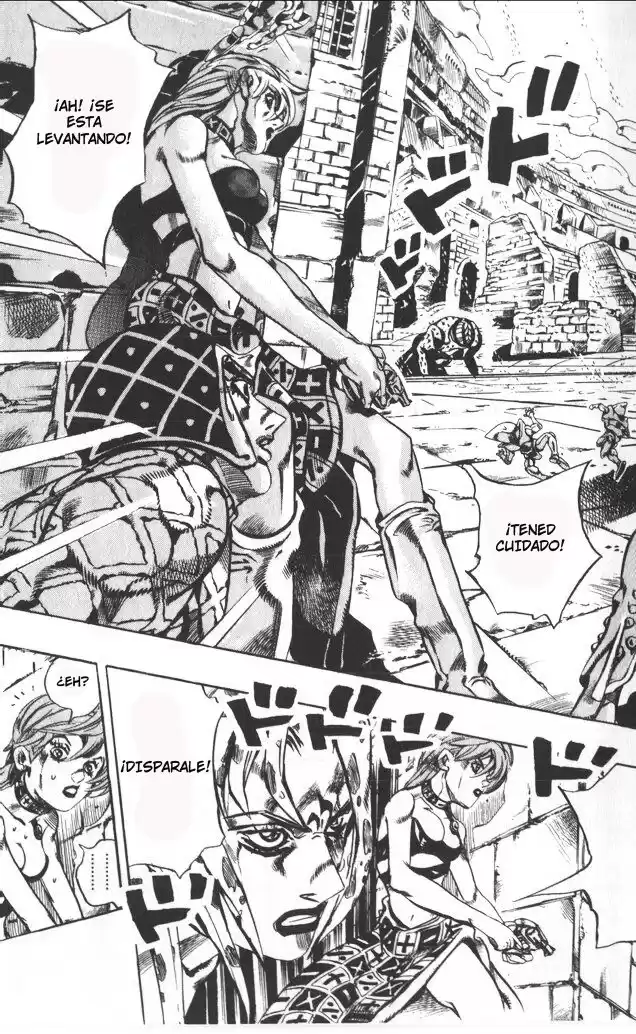 JoJo's Bizarre Adventure Parte 5: Vento Aureo Capitulo 137: El Réquiem Suena en Silencio, Parte 5 página 4