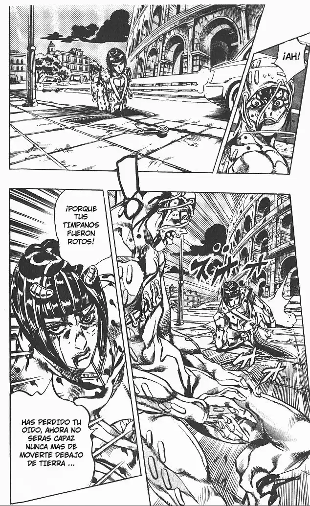 JoJo's Bizarre Adventure Parte 5: Vento Aureo Capitulo 128: "Green Day" y "Oasis", Parte 14 página 5