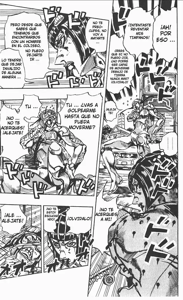 JoJo's Bizarre Adventure Parte 5: Vento Aureo Capitulo 128: "Green Day" y "Oasis", Parte 14 página 6