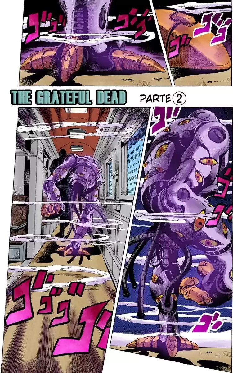 JoJo's Bizarre Adventure Parte 5: Vento Aureo Capitulo 50: The Grateful Dead, Parte 2 página 2