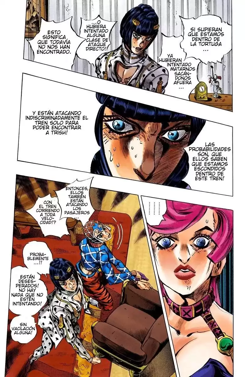 JoJo's Bizarre Adventure Parte 5: Vento Aureo Capitulo 50: The Grateful Dead, Parte 2 página 5