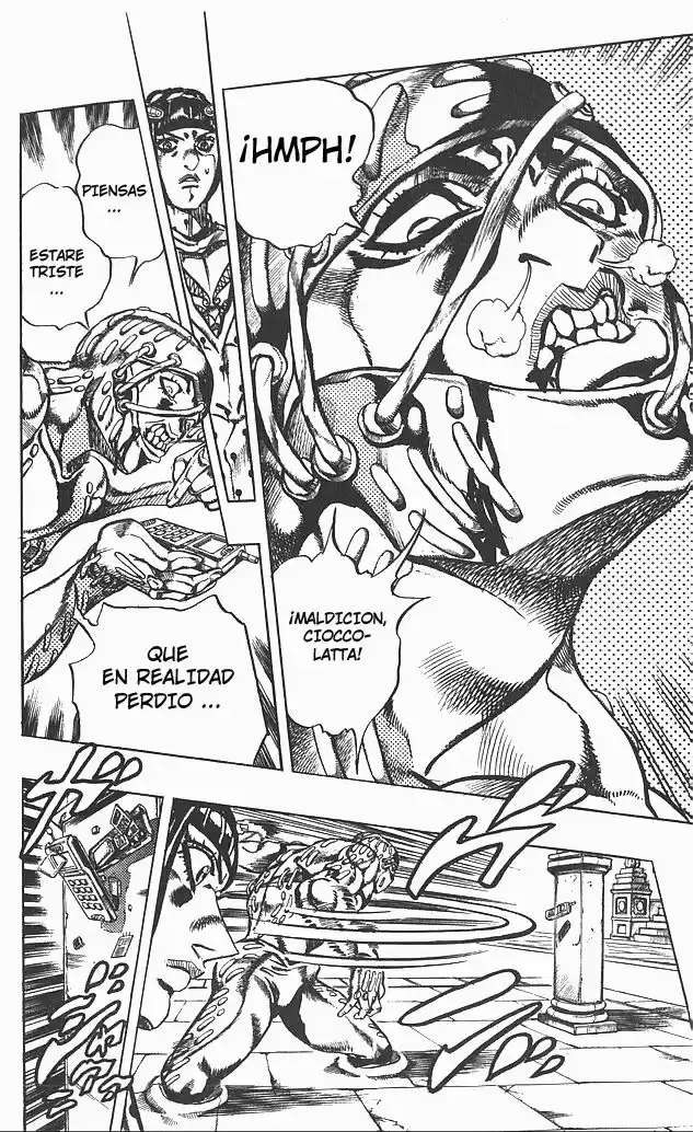 JoJo's Bizarre Adventure Parte 5: Vento Aureo Capitulo 124: "Green Day" y "Oasis", Parte 10 página 13