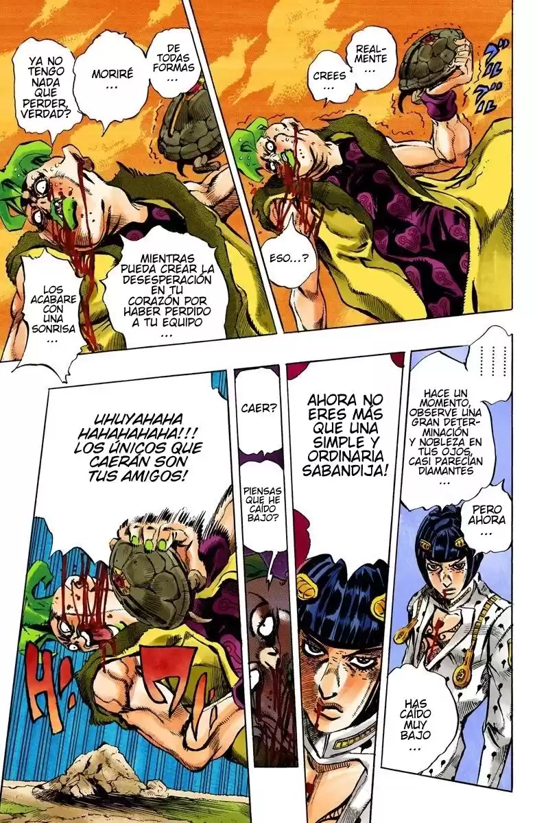 JoJo's Bizarre Adventure Parte 5: Vento Aureo Capitulo 60: The Grateful Dead, Parte 12 página 5