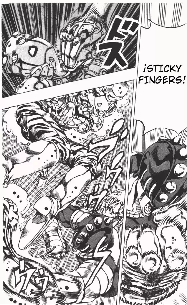 JoJo's Bizarre Adventure Parte 5: Vento Aureo Capitulo 143: Diavolo Asciende, Parte 3 página 3