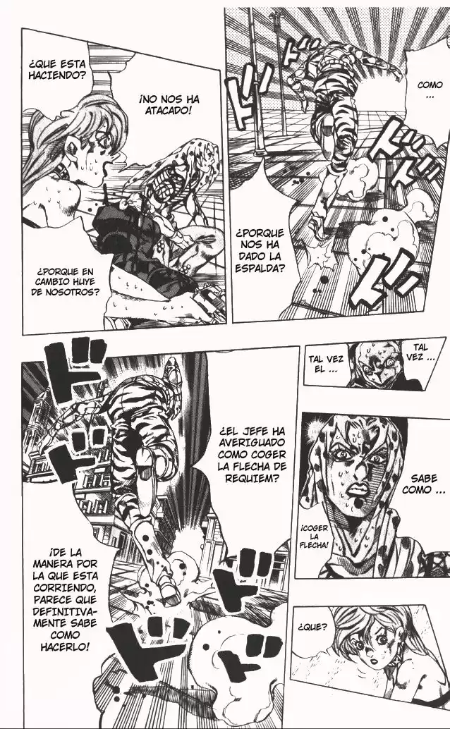 JoJo's Bizarre Adventure Parte 5: Vento Aureo Capitulo 143: Diavolo Asciende, Parte 3 página 7