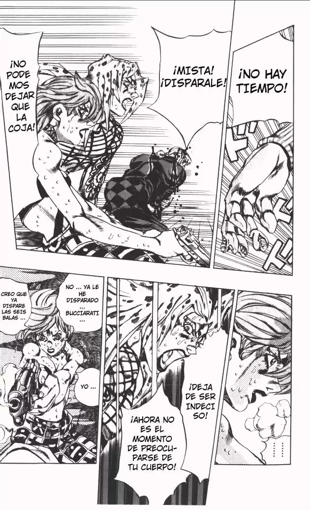 JoJo's Bizarre Adventure Parte 5: Vento Aureo Capitulo 143: Diavolo Asciende, Parte 3 página 8