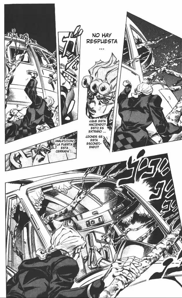 JoJo's Bizarre Adventure Parte 5: Vento Aureo Capitulo 121: "Green Day" y "Oasis", Parte 7 página 11